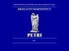 Internet: Bestattungsinstitut Petri